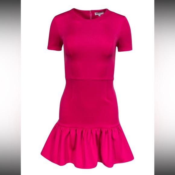 Opening Ceremony M Vibrant Pink Ruffle Dress - Picture 1 of 4